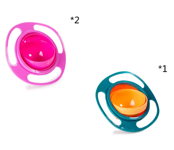 Gyro Balance No Spill Baby Feeding Bowl