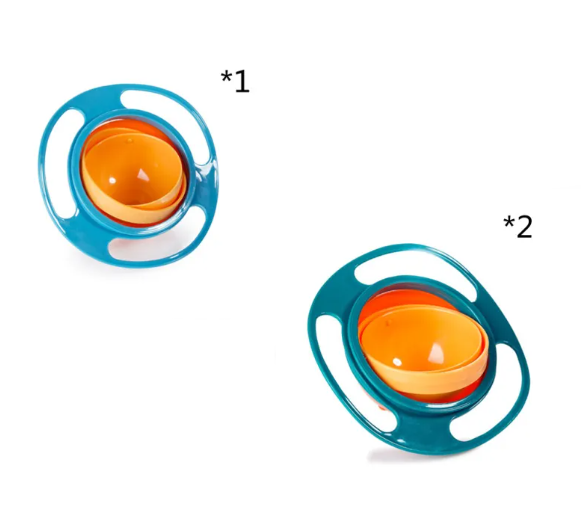 Gyro Balance No Spill Baby Feeding Bowl