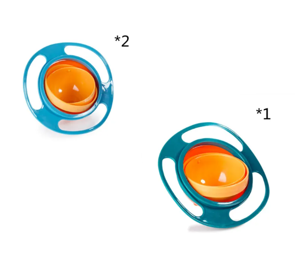 Gyro Balance No Spill Baby Feeding Bowl