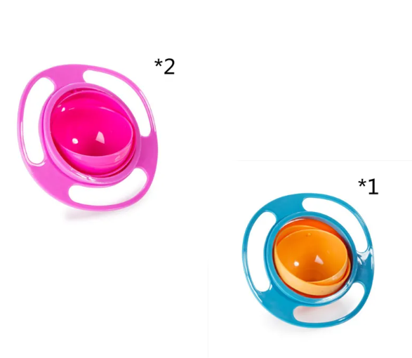 Gyro Balance No Spill Baby Feeding Bowl