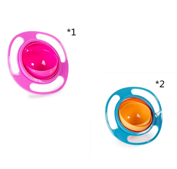 Gyro Balance No Spill Baby Feeding Bowl