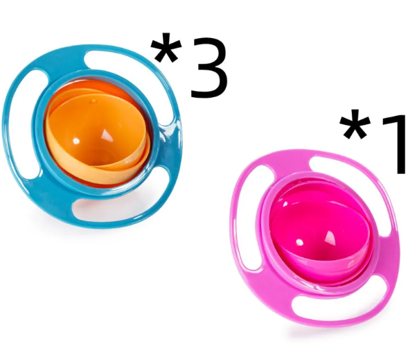 Gyro Balance No Spill Baby Feeding Bowl