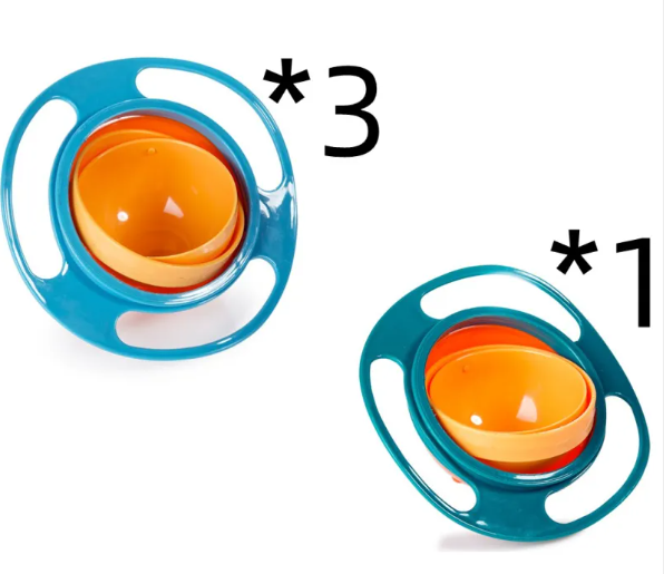 Gyro Balance No Spill Baby Feeding Bowl