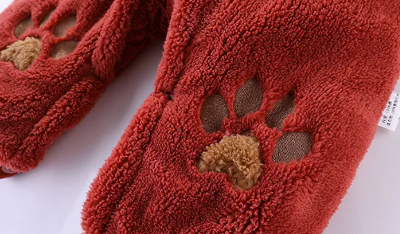 Salopetă matlasată confortabilă pentru bebeluși – Îmbrăcăminte dintr-o singură bucată pentru nou-născuți