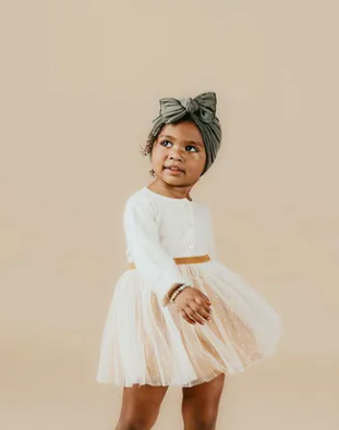 Pălărie moale pentru nou-născut – Față drăguță în stil turban