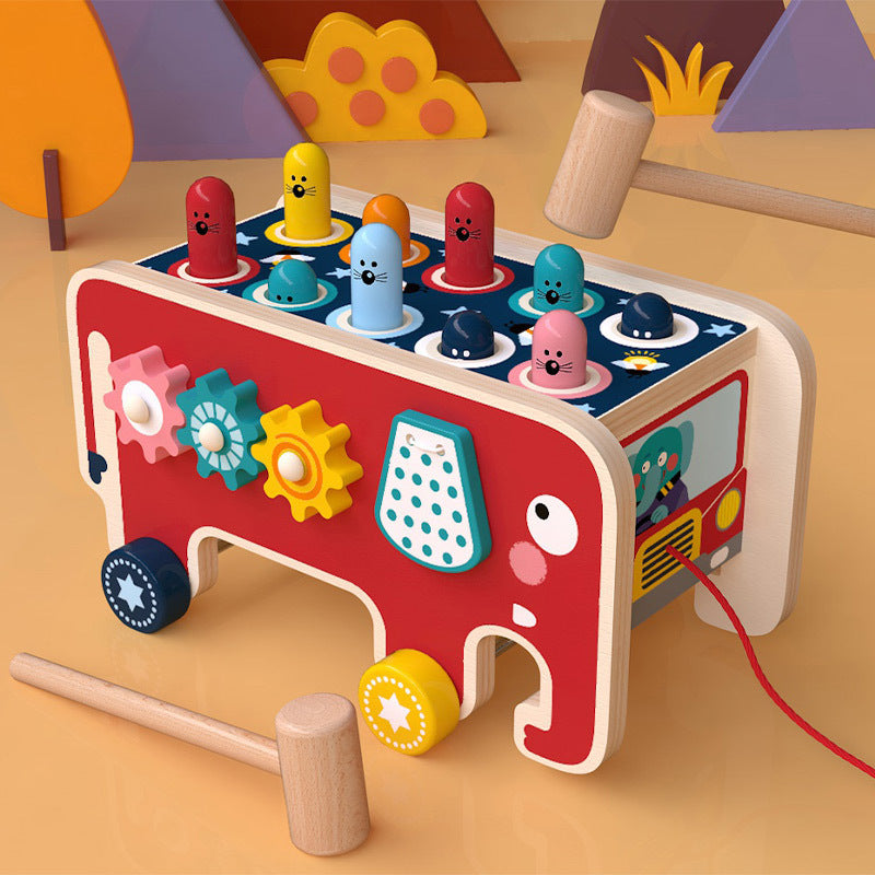 Tiny Tunes Animal Bus – Montessori Learning Toy