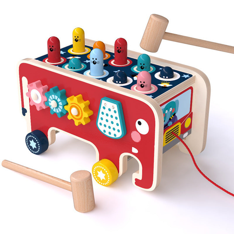Tiny Tunes Animal Bus – Montessori Learning Toy