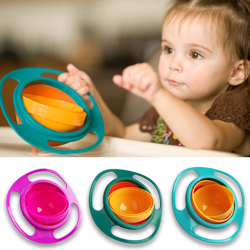 Gyro Balance No Spill Baby Feeding Bowl